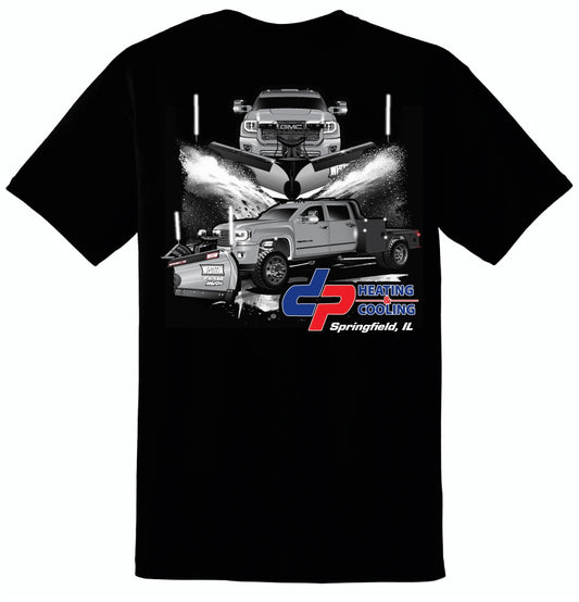 DP Heating & Cooling Snow Plow T-Shirt